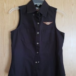 Ladies XS Harley Davidson  vest